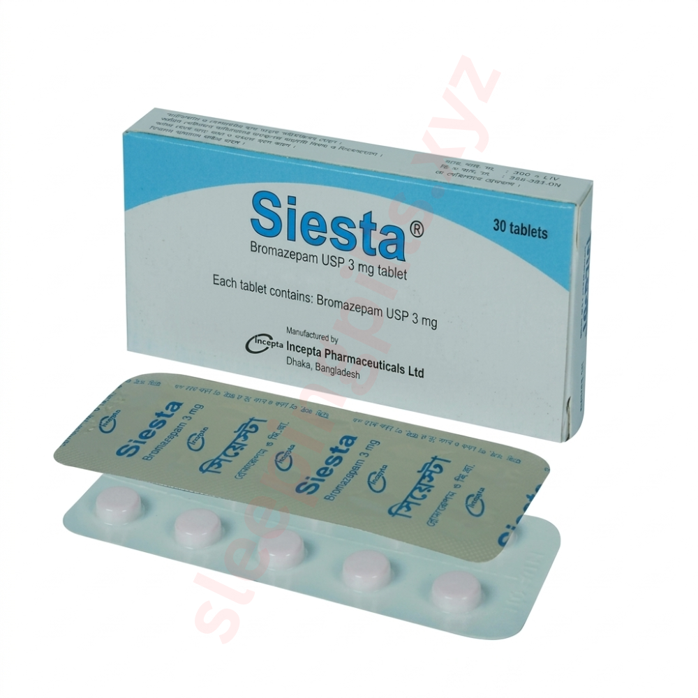 Siesta 3 mg Bromazepam